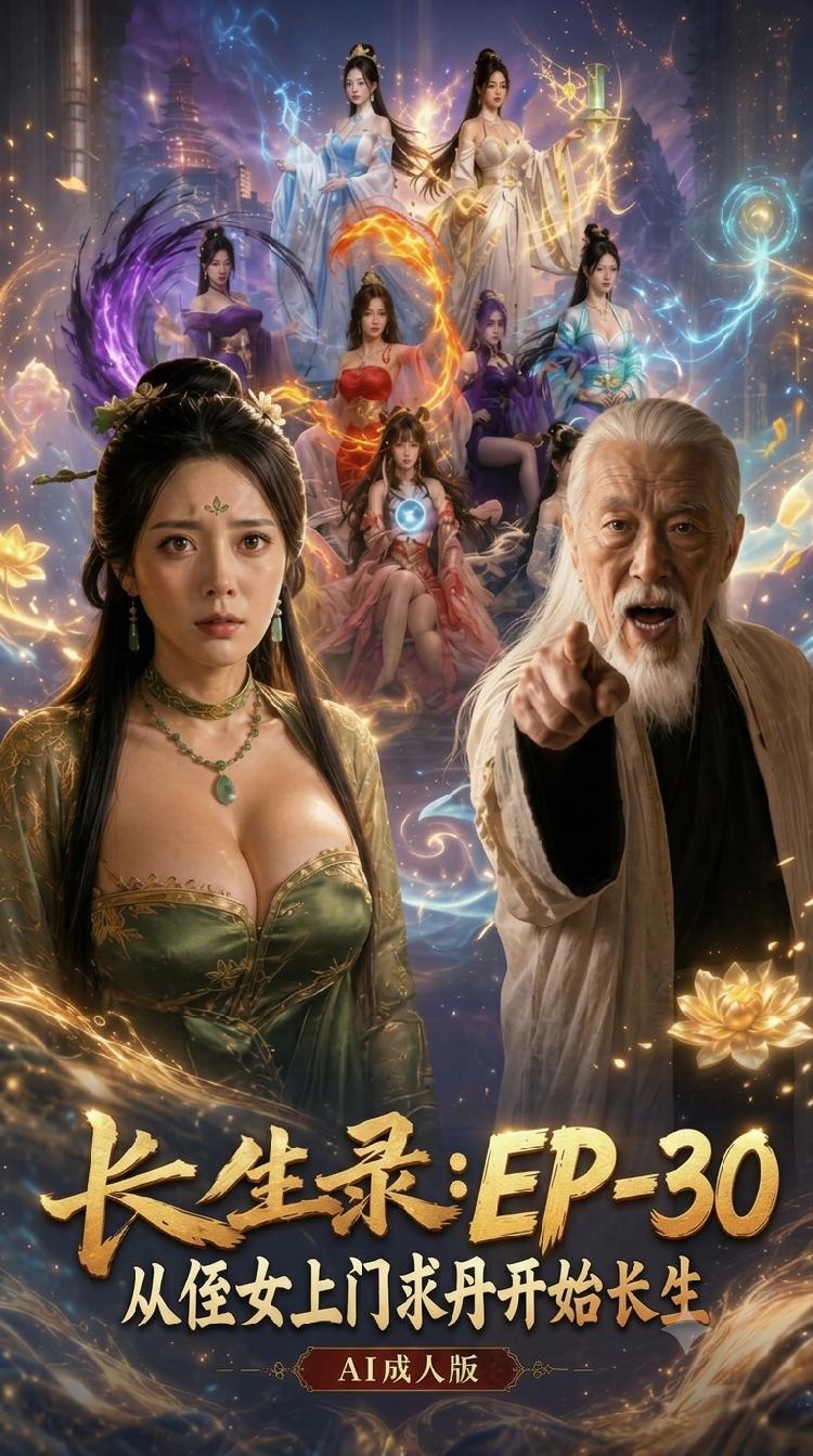 AI成人短剧：ACDJ《96岁快死的老头觉醒系统，第二天直接返老还童》EP-30（全1集） 